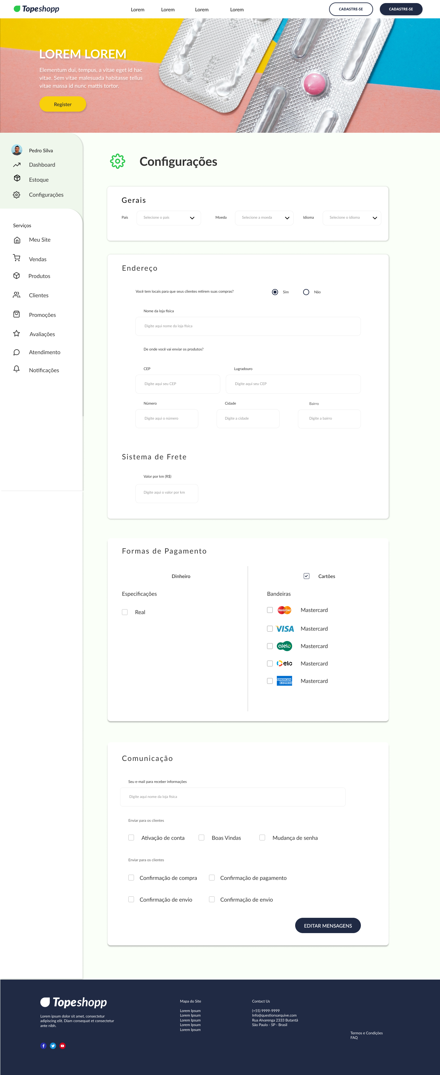 Imagem: Configurações