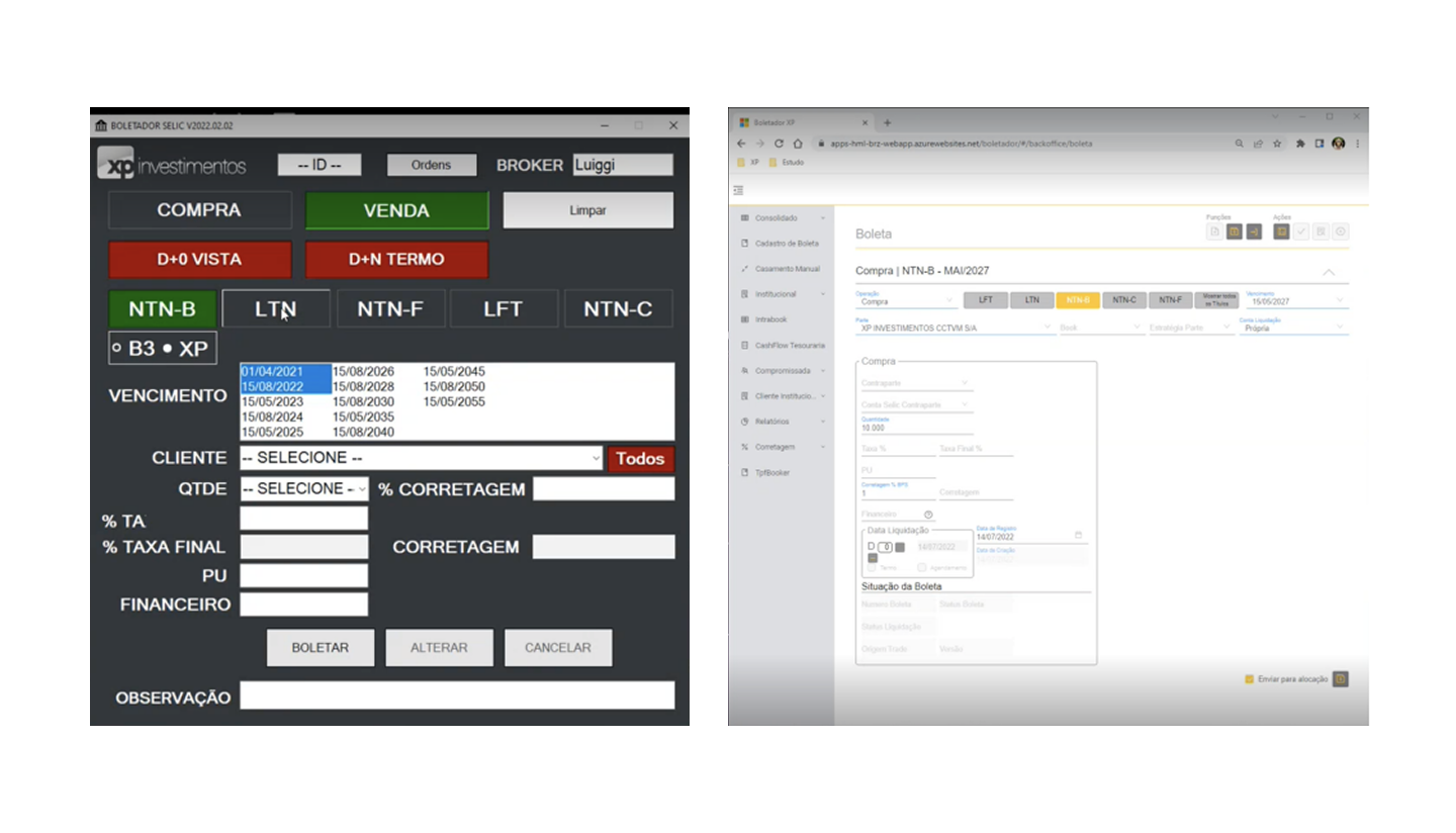 Boletador antigo (boletadorzinho)