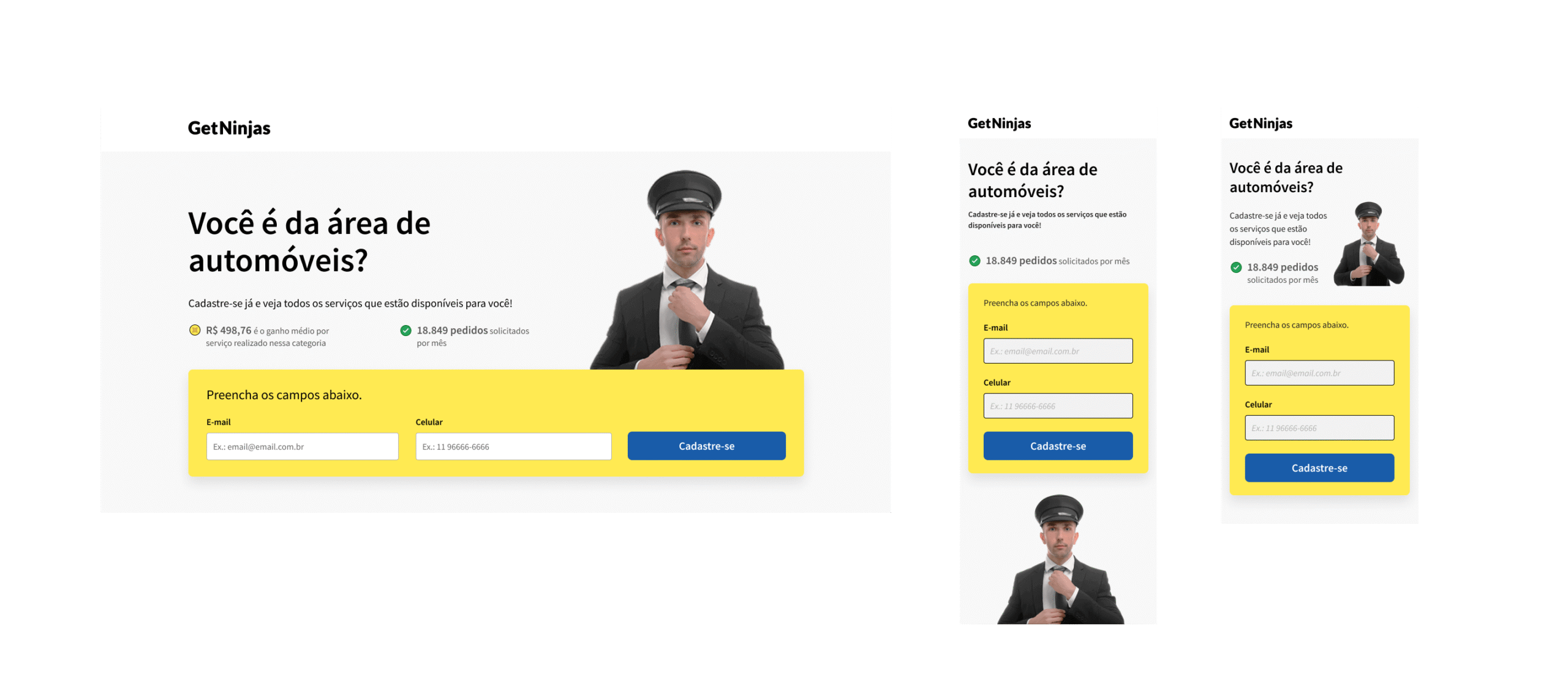 Gráfico de resultado — variação 1